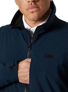 Jaqueta Helly Hansen Racing azul marinho para homem.