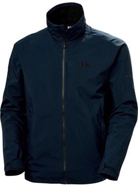 Jaqueta Helly Hansen Racing azul marinho para homem.