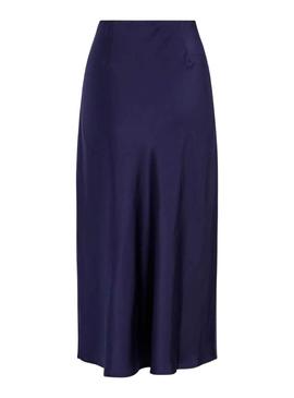Saia azul Vila Vielmina para mulher.
