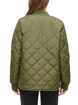 Jaqueta bomber Vila Vitate verde oliva para mulher.