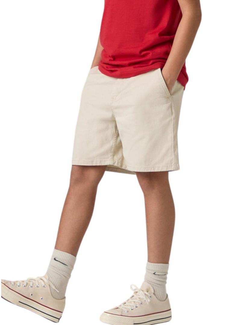 Bermudas Levis XX Authentic bege chino para menino