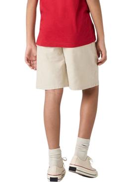 Bermudas Levis XX Authentic bege chino para menino