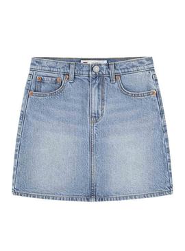 Saia Levis Icon azul para menina.