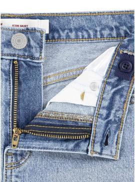 Saia Levis Icon azul para menina.