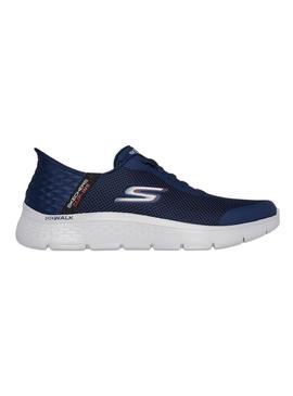 Tênis Skechers Go Walk azul marinho para homem