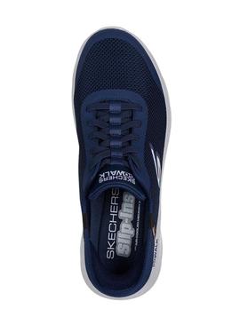 Tênis Skechers Go Walk azul marinho para homem
