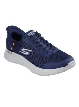 Tênis Skechers Go Walk azul marinho para homem