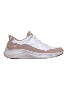 Sapatilhas Skechers Contour Foam Slip on lavanda para mulher.