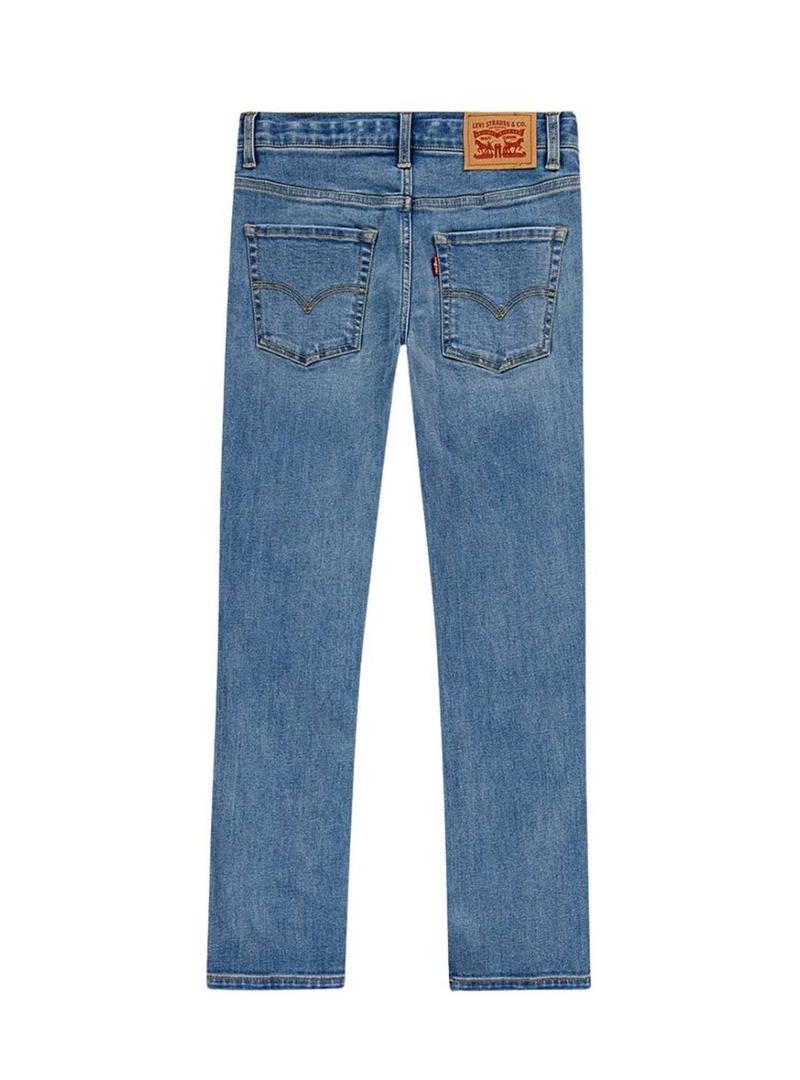 Calça jeans Levis 511 Slim Fit azul para menino