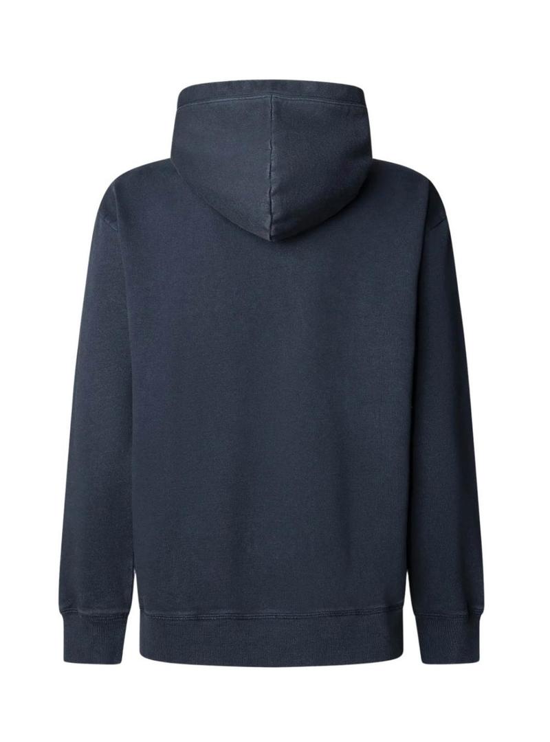 Moletom Pepe Jeans Gunner azul marinho para homem.