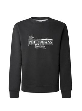 Moletom Pepe Jeans Gus preto para homem