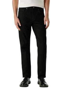 Calça jeans Pepe Jeans Cash preta para homem.