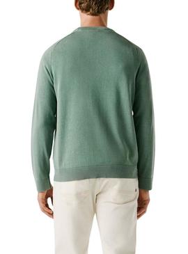 Camisola Pepe Jeans Fleet verde para homem