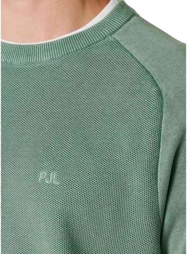 Camisola Pepe Jeans Fleet verde para homem