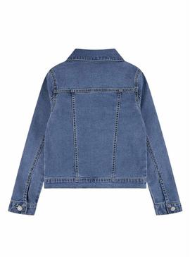 Jaqueta jeans Levis Memory Lane azul para menino.
