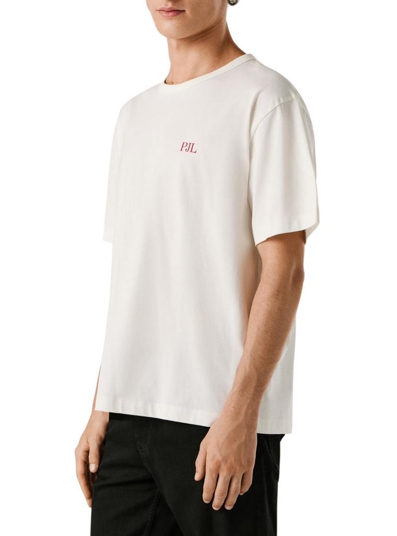 Camiseta Pepe Jeans Garret branca para homem