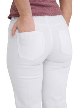 Calça de ganga branca Only Blush para mulher