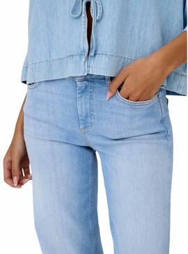 Calça de ganga Only Blush azul para mulher.