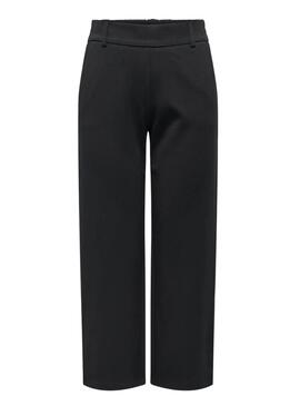 Calça culote Only Poptrash preta para mulher