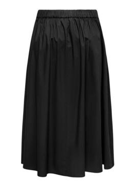 Saia Only Maila preta para mulher.