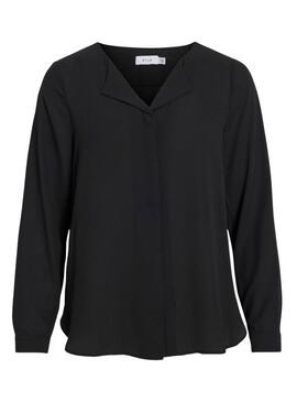 Camisa Vila Lucy preta para mulher.