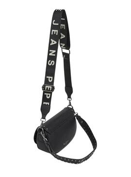 Bolsa Pepe Jeans Gala preta para mulher