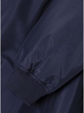 Jaqueta acolchoada Alfred para menino em azul marinho.