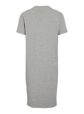 Vestido Vila Nora cinza para mulher