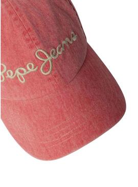 Boné Pepe Jeans Alix vermelho para criança
