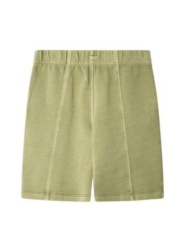 Bermudas Pepe Jeans William verde para crianças.
