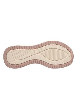 Sapatilhas Skechers BOBS Squad 4 rosa para mulher.