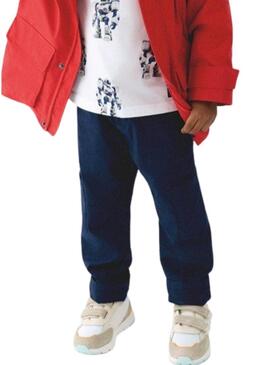 Calça Mayoral cargo azul para menino