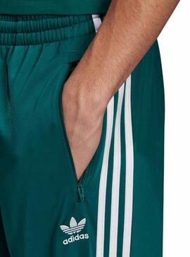 Calças Adidas Firebird Verde para Homem