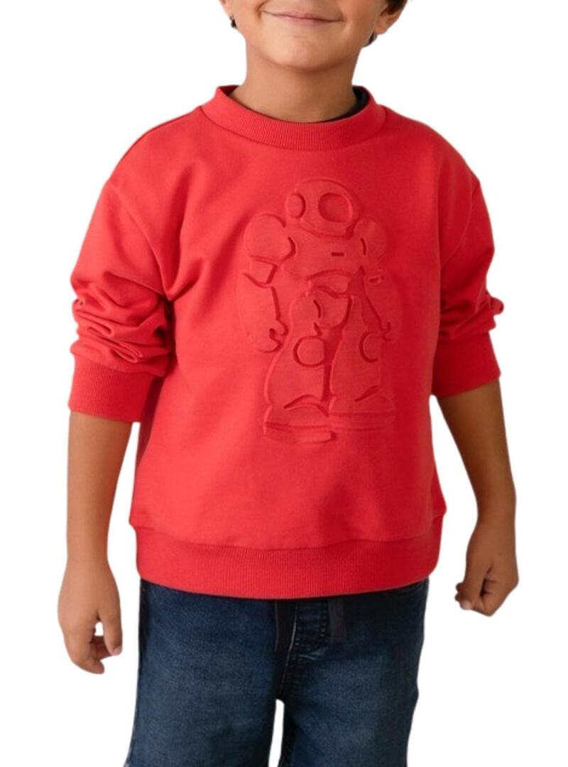 Moletom vermelho Astronauta Mayoral para menino