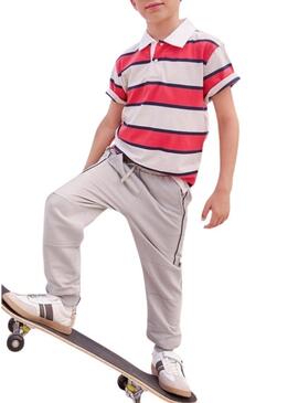 Calça cinza Mayoral para menino.