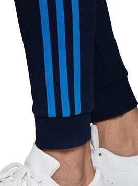 Pant Adidas 3 Stripes Navy Para Homem