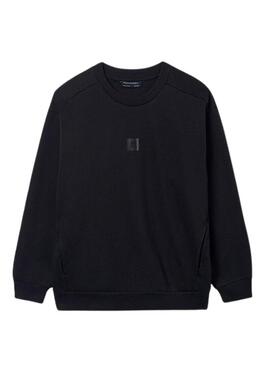 Moletom preto da Mayoral para menino.