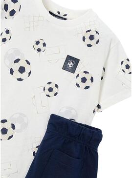 Conjunto Azul de Bolinhas Mayoral para Menino