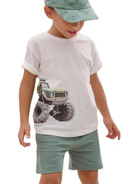 Conjunto Mayoral verde para menino.