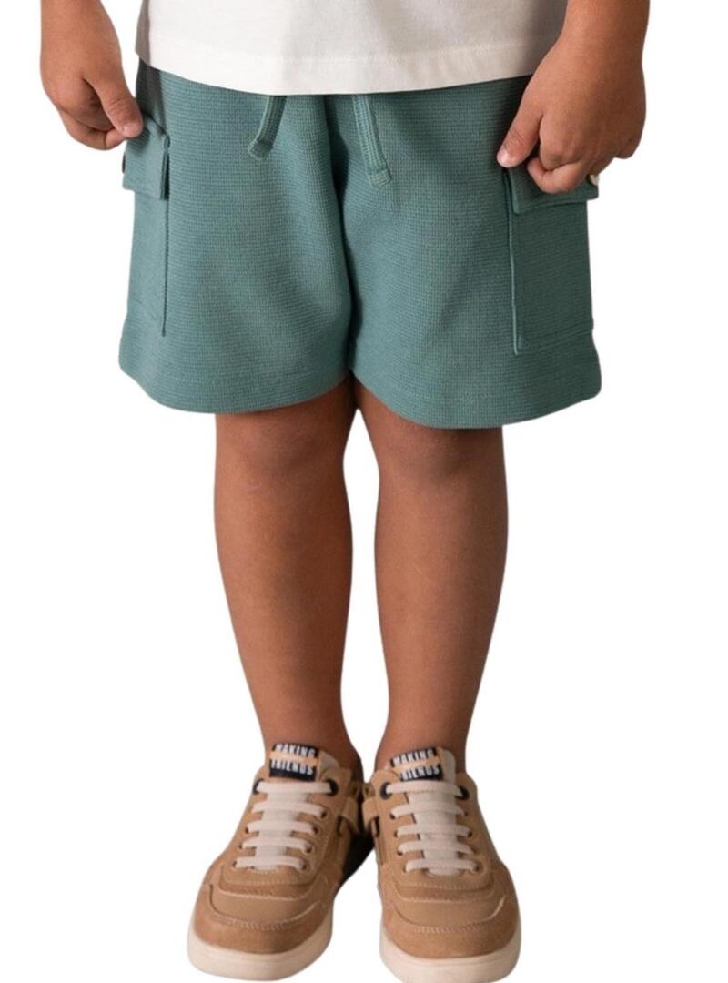 Conjunto de 3 peças Mayoral Azul para menino.