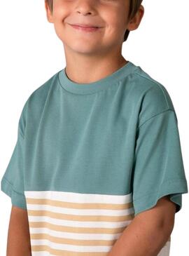 Conjunto de 3 peças Mayoral Azul para menino.