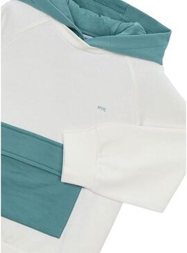 Moletom combinado Mayoral para menino.