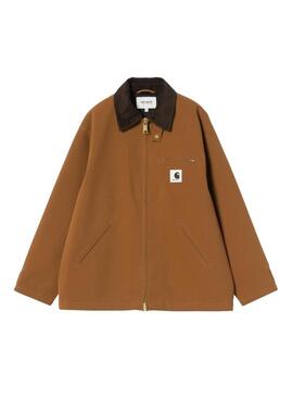 Jaqueta Carhartt Clark camelo para mulher.