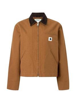 Jaqueta Carhartt OG Detroint caramelo para mulher.