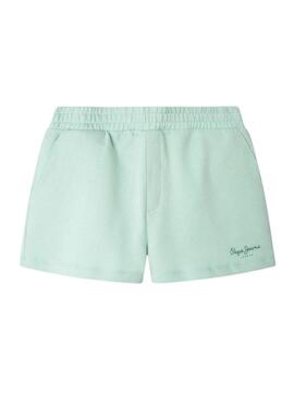 Short Pepe Jeans Gab azul para menina