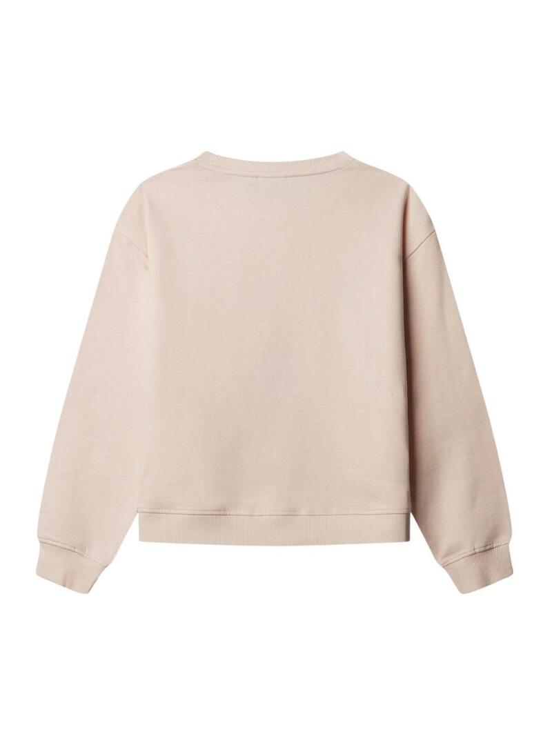 Moletom Pepe Jeans Gab rosa para menina