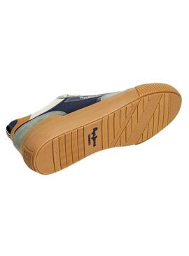 Sapatilhas Pepe Jeans Nolan Street verde para homem.