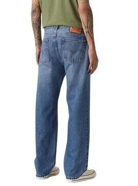 Calça jeans Levis 555 Relaxed azul para homem