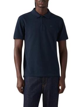 Camisa polo Levis Original azul marinho para homem.