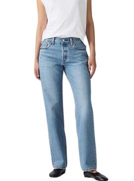 Calça jeans Levis 501 '90S azul para mulher
